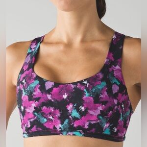 Lululemon Midnight Bloom sport bra